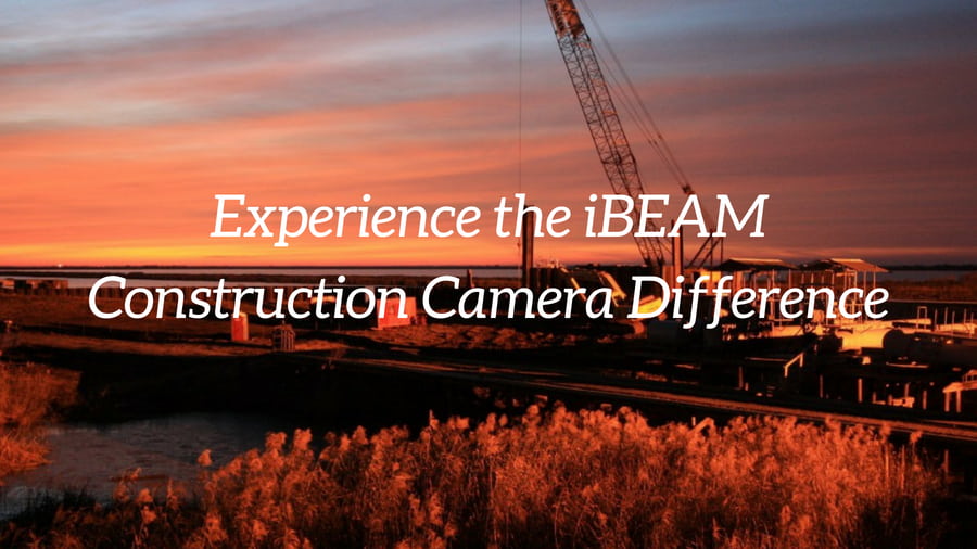 iBEAM Construction Camera job site photo