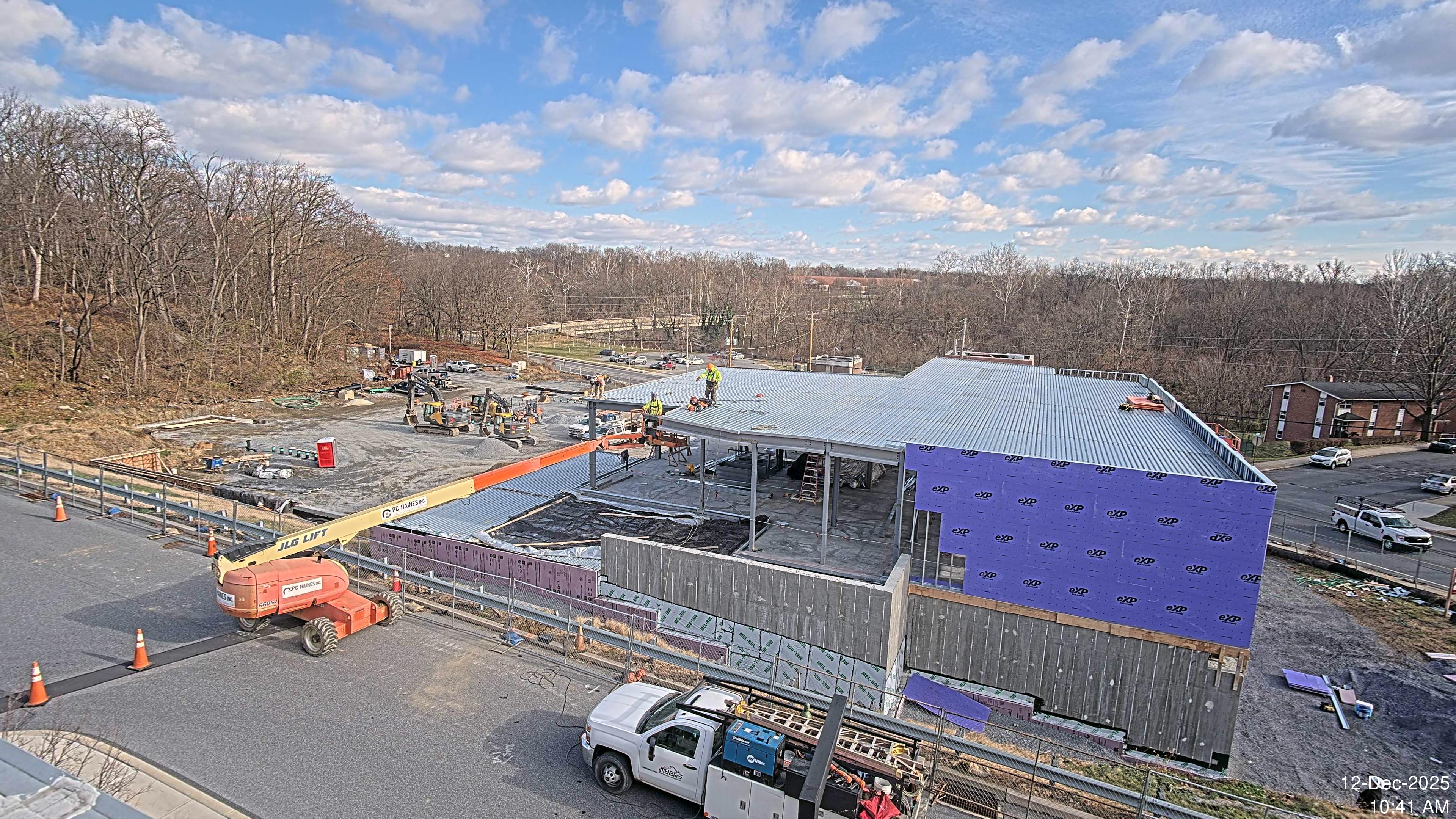 Thaddeus Stevens Technology School construction camera