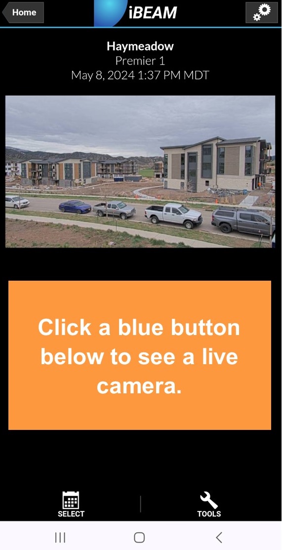 View a live construction camera demo