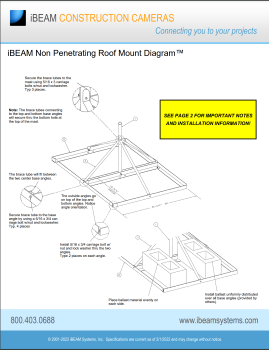 Construction Camera Support | iBEAM Construction Cameras | 208-344-8002